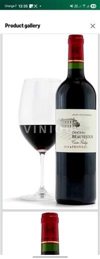 Bordeaux Fronsac Château Beauséjour 2018