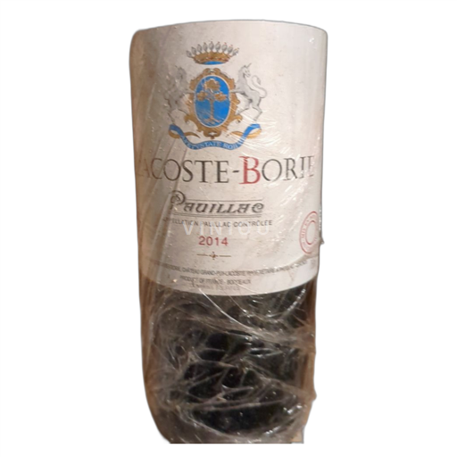 Bordeaux Pauillac Château Lacoste Borie 2014