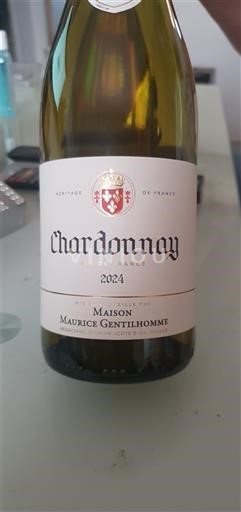 Vina Blanc sec Maison Maurice Gentilhomme 2024 Francija Dolina Loare Vin de France