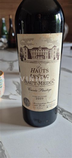 Bordeaux Haut-Médoc Les Hauts de Lestac Prestige 2009