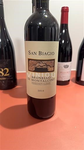 Toscane Brunello di Montalcino San Biagio 2016