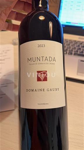 Languedoc a Roussillon Katalánská pobreží Domaine Gauby Muntada 2023
