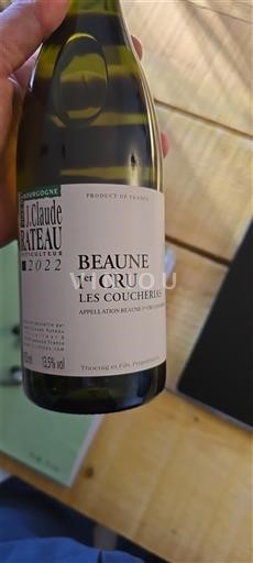 Borgonha Não especificado Premier Cru Domaine Jean-Claude Rateau Les Coucherias 2022