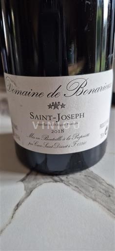 Rhône-dalen Saint-Joseph Domaine Bonarieux 2018