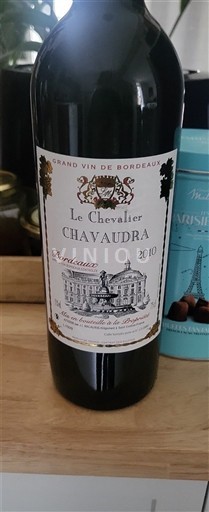 Burdeos Bordeaux Le Chevalier Chavaudra 2010