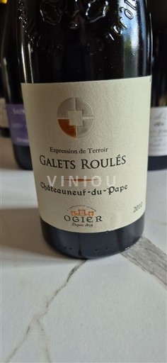 Rona dolina Châteauneuf-du-Pape Ogier Galets Roulés 2010