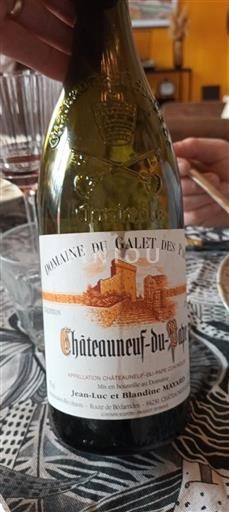 Údolí Rhôny Châteauneuf-du-Pape Domaine Galet des Papes 2015