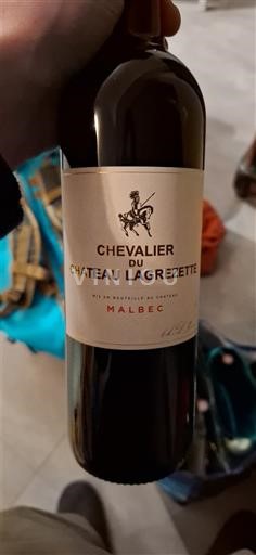 Sudoeste Cahors Château Lagrézette Chevalier du Château Lagrézette 2020