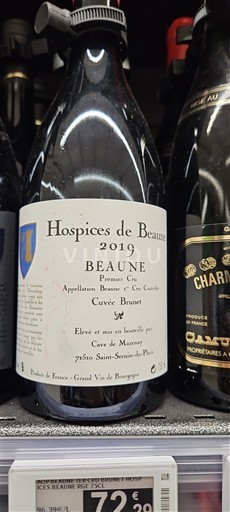Burgundsko Beaune Premier Cru Hospices de Beaune Brunet 2019