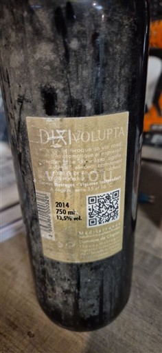 Languedoc a Roussillon Pays d'Oc Dix Volupta 2014