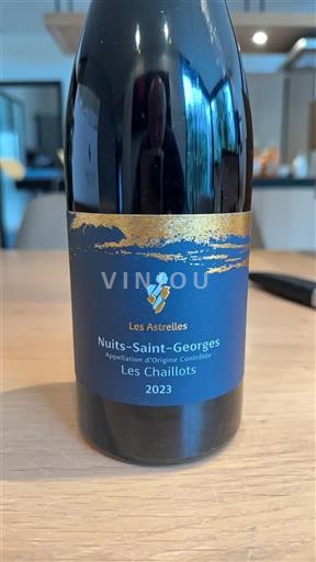 Burgundi Nuits-saint-georges Les Astrelles Les Chaillots 2023