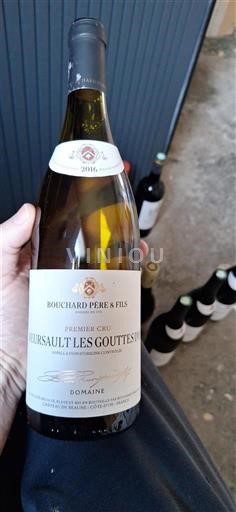 Bourgogne Meursault Premier Cru Bouchard Père & Fils Meursault Les Gouttes d'Or 2016