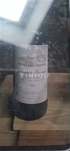Bordeaux Bordeaux supérieur Château Penin 1995
