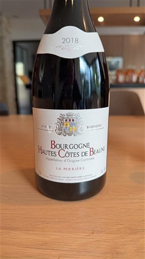 Borgonha Hautes-Côtes de Beaune Cave Sainte Marie la Blanche La Perrière 2018