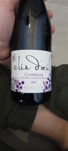 Loiren laakso Chinon Clin d'Oeil 2023