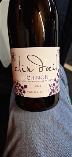 Valle della Loira Chinon Clin d'Oeil 2023