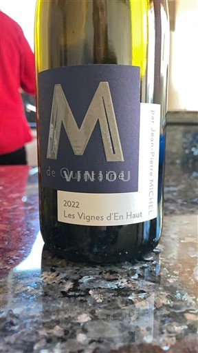 Bourgogne Mâcon và Mâcon-villages M de Quintaine Les Vignes d'En Haut 2022