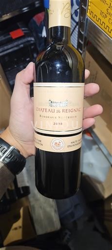 Bordéus Bordeaux Superior Château Reignac 2018