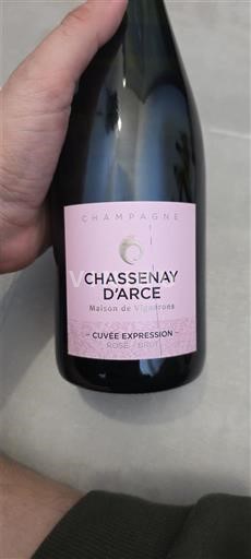 Champagne Sâm-panh Chassenay d'Arce Expression Rosé Brut Không niên vụ
