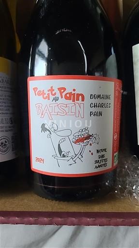 Loiren laakso Chinon Domaine Charles Pain Petit Pain au Raisin 2021