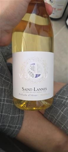 Tây Nam Côtes de Gascogne Saint-Lannes Prélude d'Hiver Không niên vụ