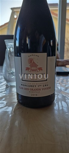 Burgundsko Mercurey Premier Cru Jeannin-Naltet Clos des Grands Voyens 2019