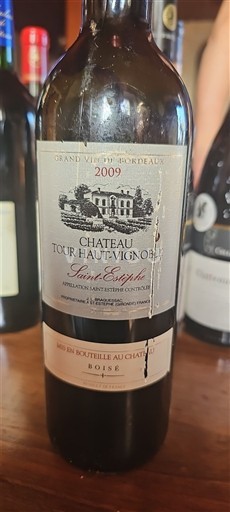 Bordeaux Saint-Estèphe Château Tour Haut-Vignoble 2009