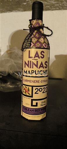 Rapel Valley Colchagua Valley Las Niñas Mapuche Carmenere-Syrah 2022