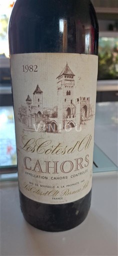 Zuidwest-Frankrijk Cahors Les Côtes d'Al 1982