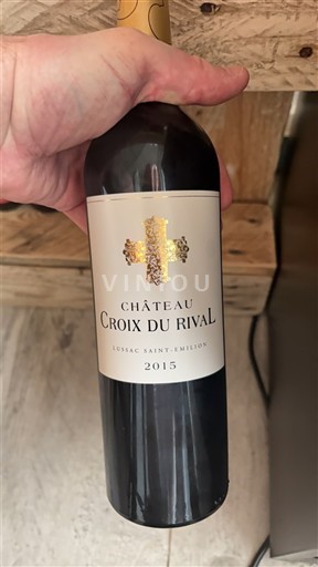 Bordeaux Lussac-Saint-Émilion Château Croix du Rival 2015