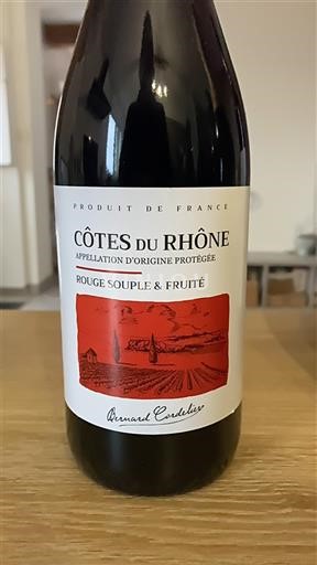 Valle del Rodano Côtes-du-Rhône Bernard Coudelou Senza annata