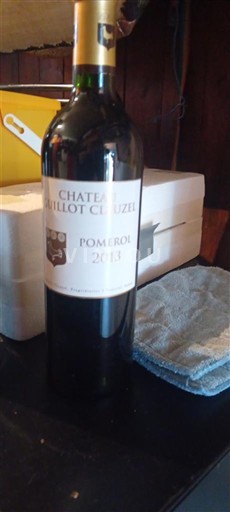 Bordeaux Pomerol Château Guillot Clauzel 2013