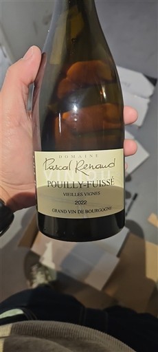 Burgundy Pouilly-Fuissé Domaine Pascal Renaud Vieilles Vignes 2022