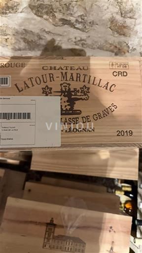 Bordeaux Pessac-Léognan Cru Classé de Graves Château Latour-Martillac 2019