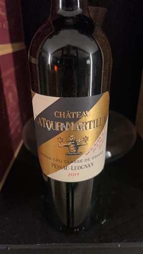 Bordeaux Pessac-Léognan Cru Classé de Graves Château Latour-Martillac 2019
