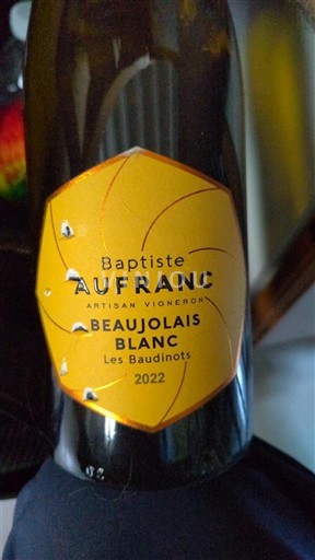Beaujolais Ikke specificeret Baptiste Aufranc Les Baudiniots 2022