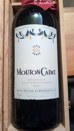 Bordeaux Baron Philippe de Rothschild Mouton Cadet 1997