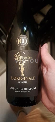 Rhônevallei Côtes-du-rhône-villages La Romaine L'Originale des 100 ans 2022