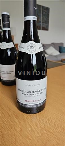 Burgundy Savigny-lès-Beaune Premier Cru Malliard-Gevrot Aux Serpentières 2019