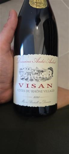 Vini Rouge sec Domaine Domaines André Aubert 2020 Francia Valle del Rodano Non specificato AOC