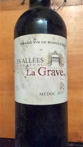 Bordeaux Médoc Château La Grave Les Allées 2015