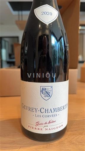 Borgogna Gevrey-Chambertin Pierre Naigeon Les Corvées 2020