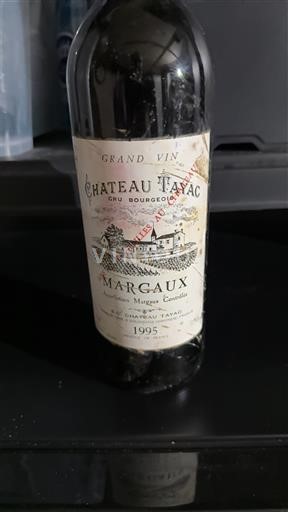 Bordeaux Margaux Château Tayac 1995