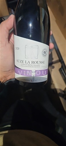 Vini Rouge sec Suze la Rousse 2020 Francia Valle del Rodano Non specificato AOC