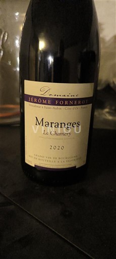 Burgundsko Maranges Domaine Jérôme Fornerot Le Chamery 2020