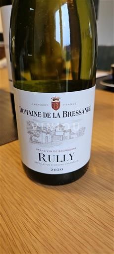 Burgundsko Rully Domaine La Bressande 2020