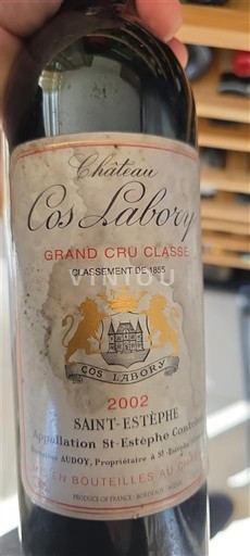 Burdeos Saint-Estèphe Château Cos Labory 2002