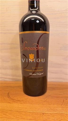 AVA californiennes Napa Valley Snowden Brothers Vineyard 2019