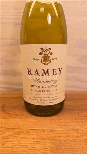 Kalifornské AVA Russian River Valley Ramey Ritchie Vineyard 2014