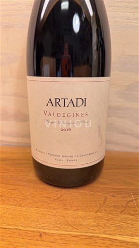 La Rioja Rioja Artadi Valdegines 2016